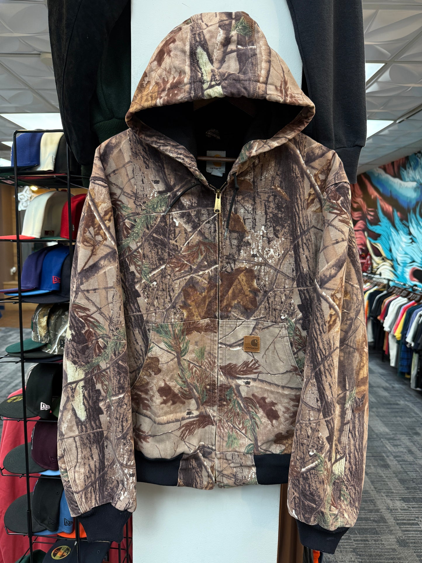 Real Tree Camo Carhartt Hooded Jacket