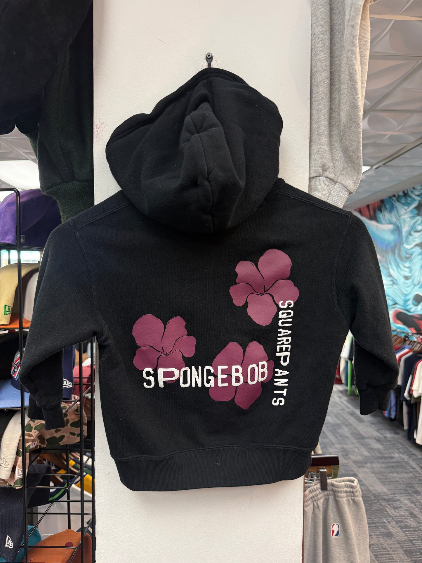 CPFM X SpongeBob Kids Black Hoodie