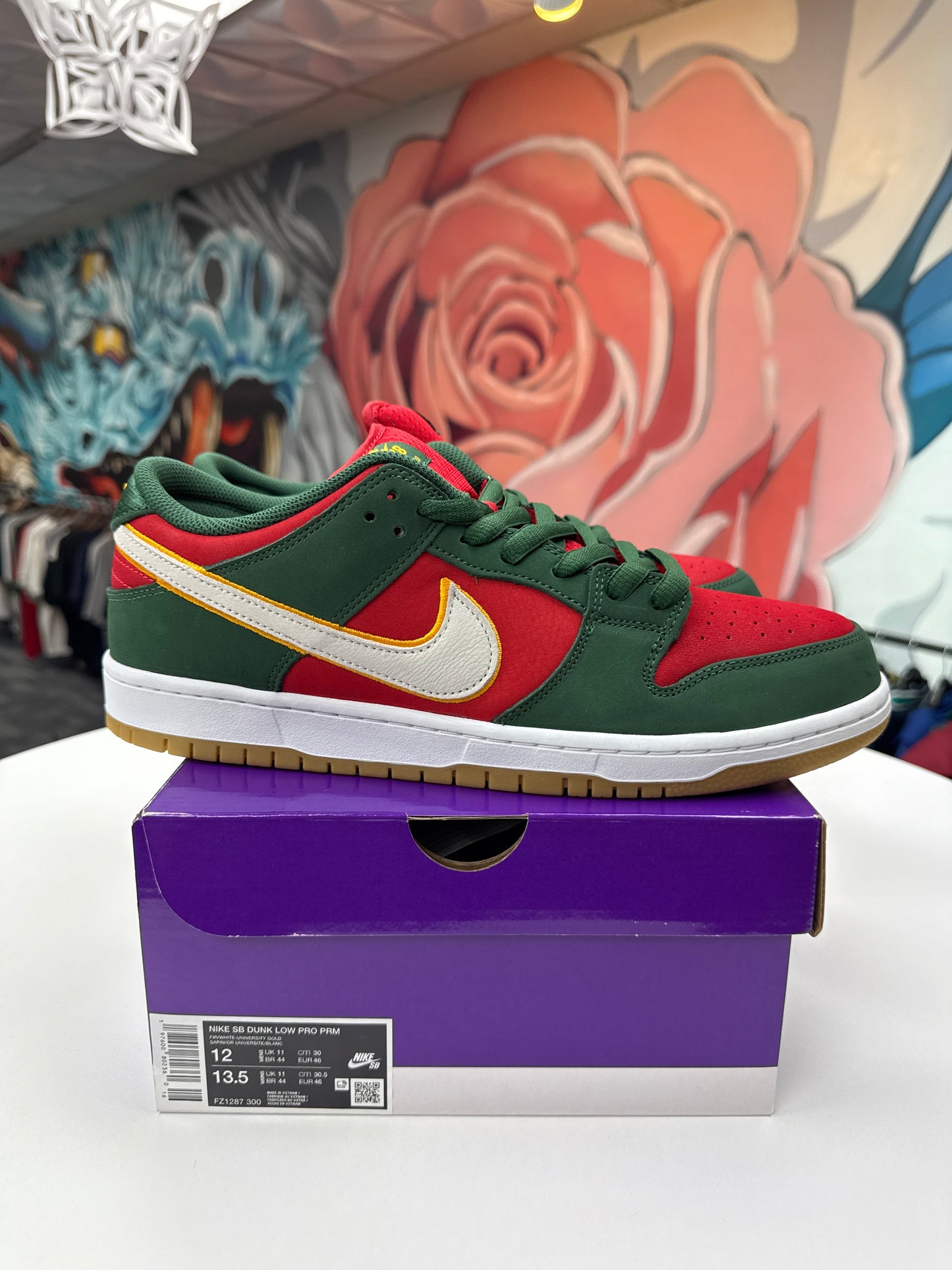 New Nike SB Dunk Low Seattle Supersonics