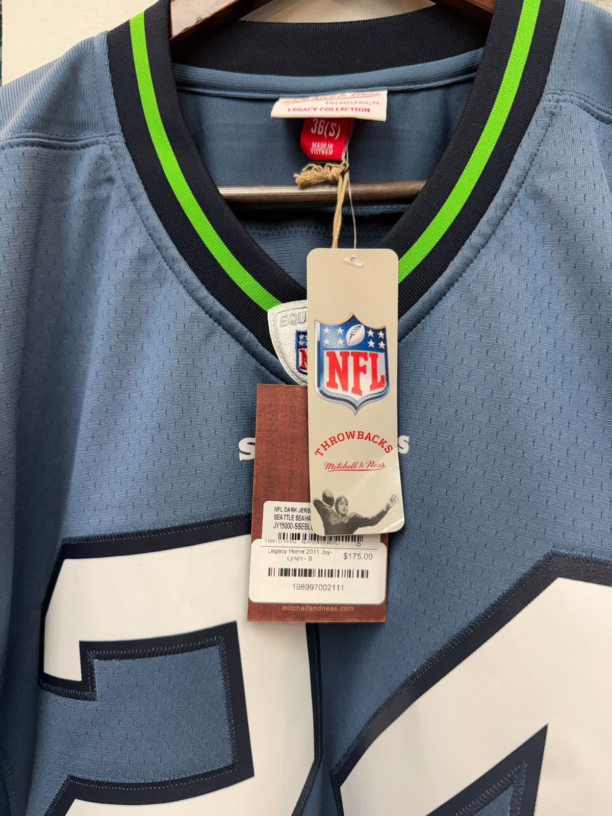 Seahawks Marshawn Lynch Jersey