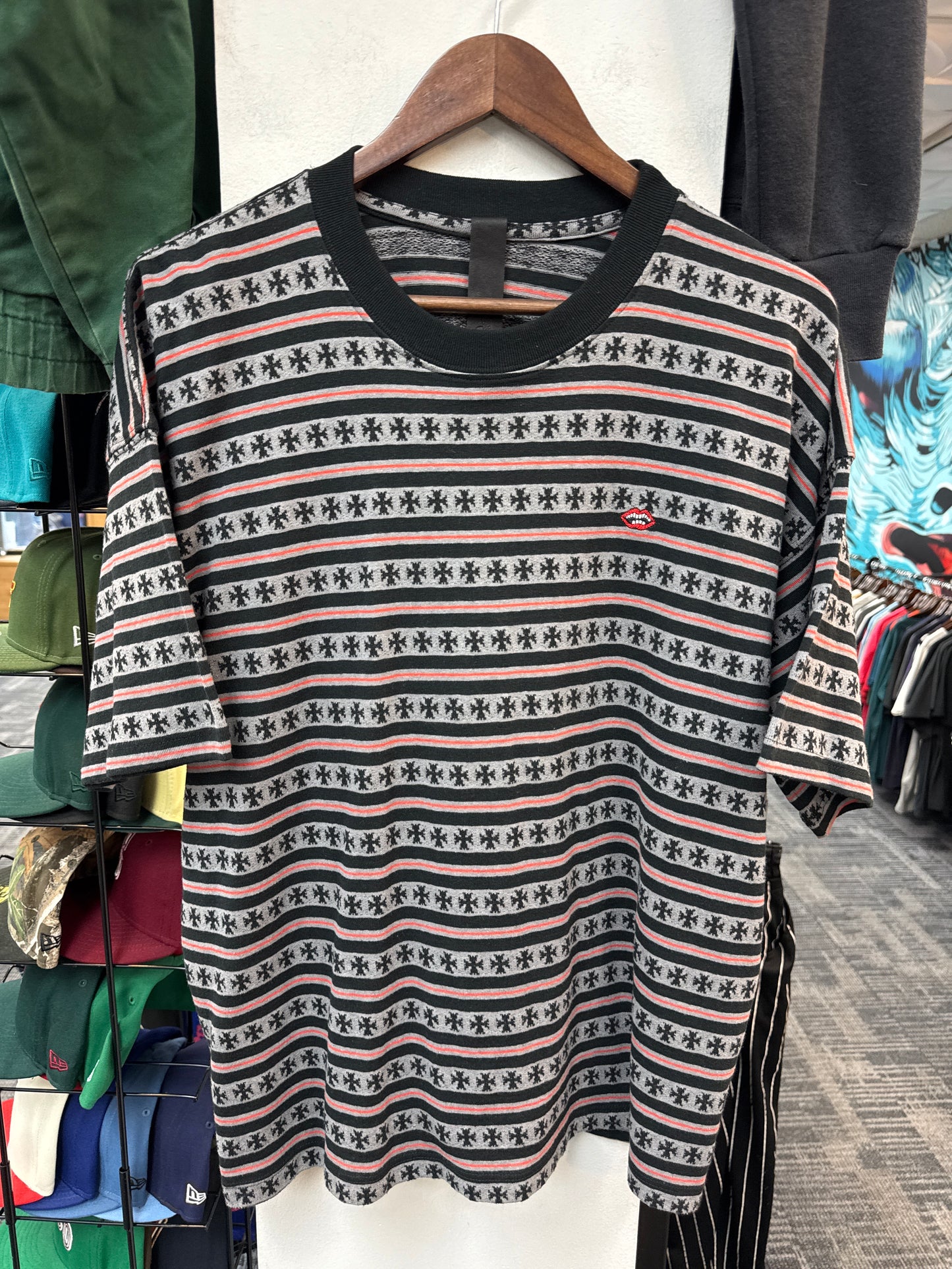 Chrome Hearts Matty Boy Chomper Stripe Tee