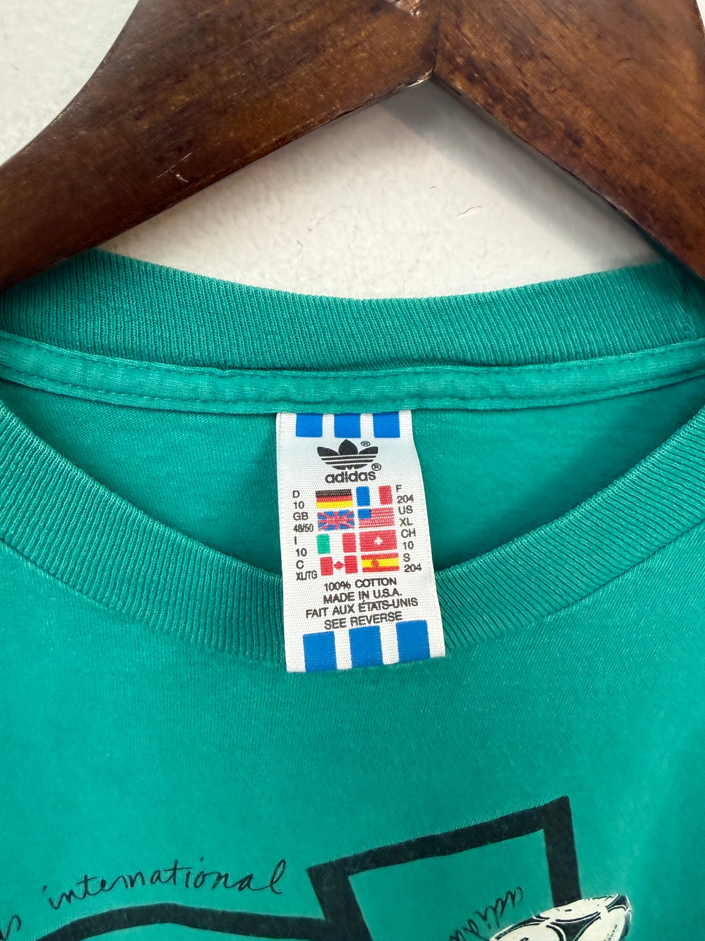Vintage Adidas International Tee