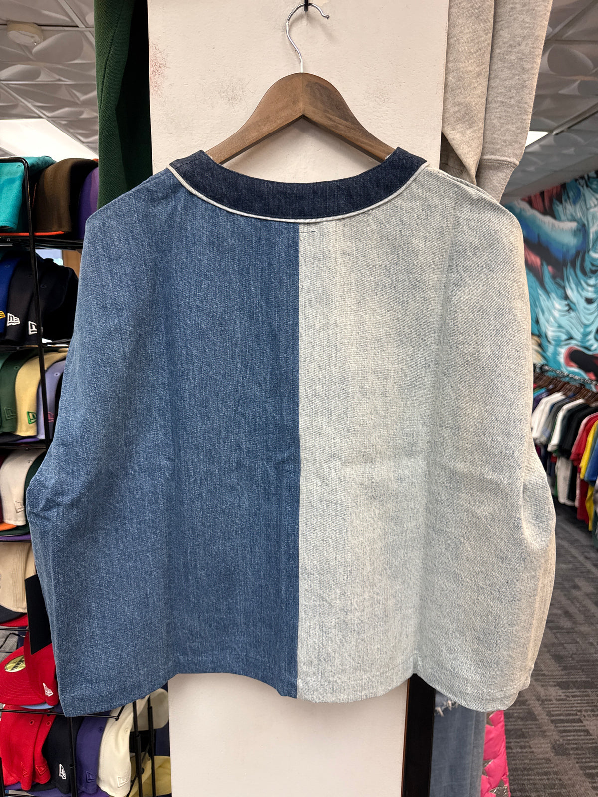 New GV Raspberry Hills Two Tone Denim Jersey