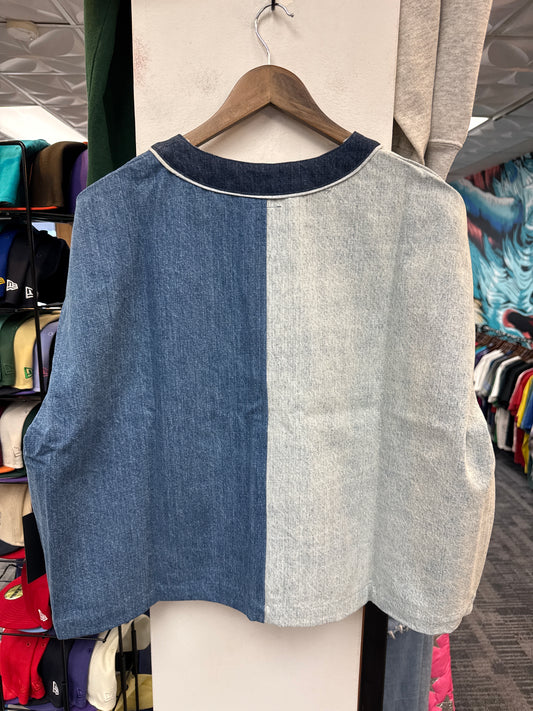 New GV Raspberry Hills Two Tone Denim Jersey