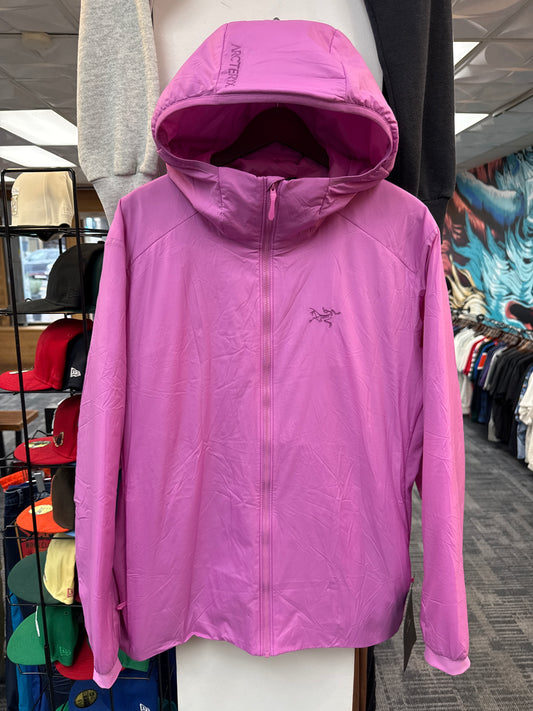 New Arc’Teryx Insulated Atom Hoody Alpenglow