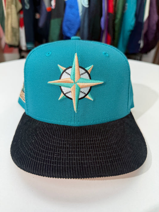 Seattle Mariners Corduroy Brim Compass Fitted