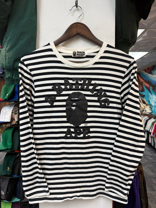 Bape Stripe L/S Tee