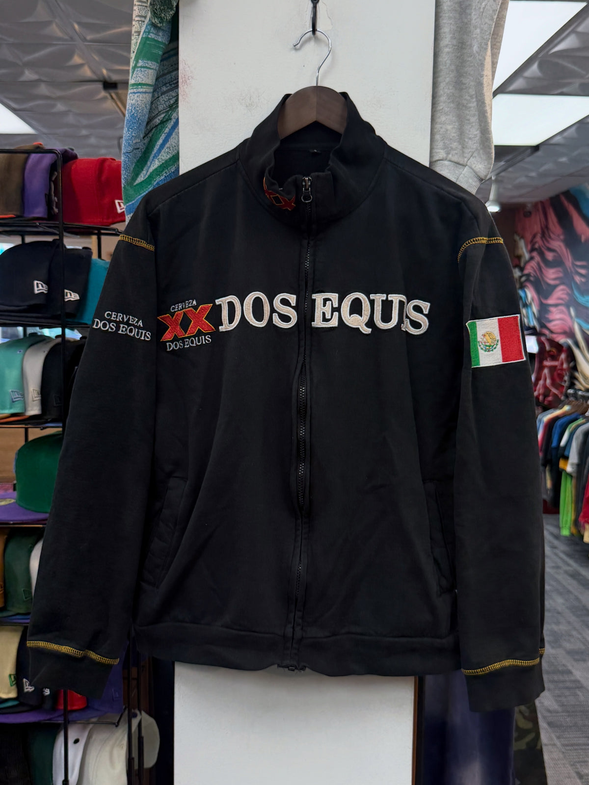 Vintage Dos Equis Zip Up