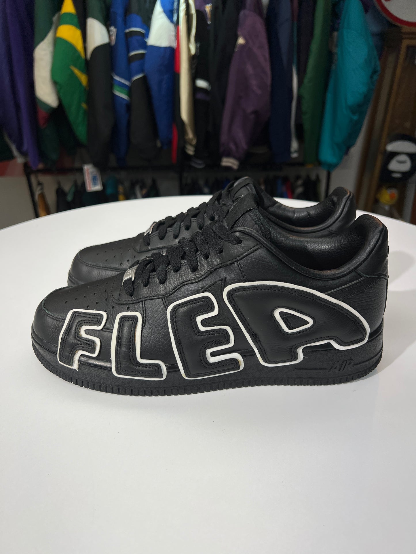 Preowned Nike CPFM Black Air Force 1