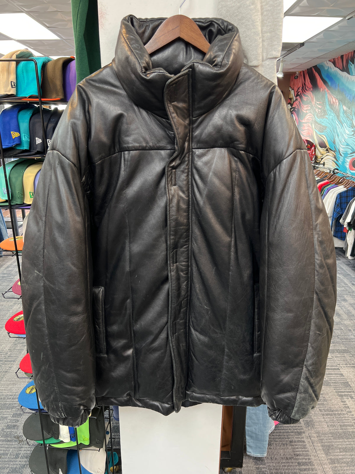 Kenneth Cole Faux Leather Jacket