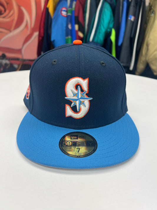 Seattle Mariners Navy 35th Anniversary Fitted