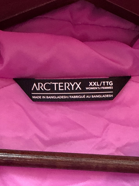 New Arc’Teryx Insulated Atom Hoody Alpenglow