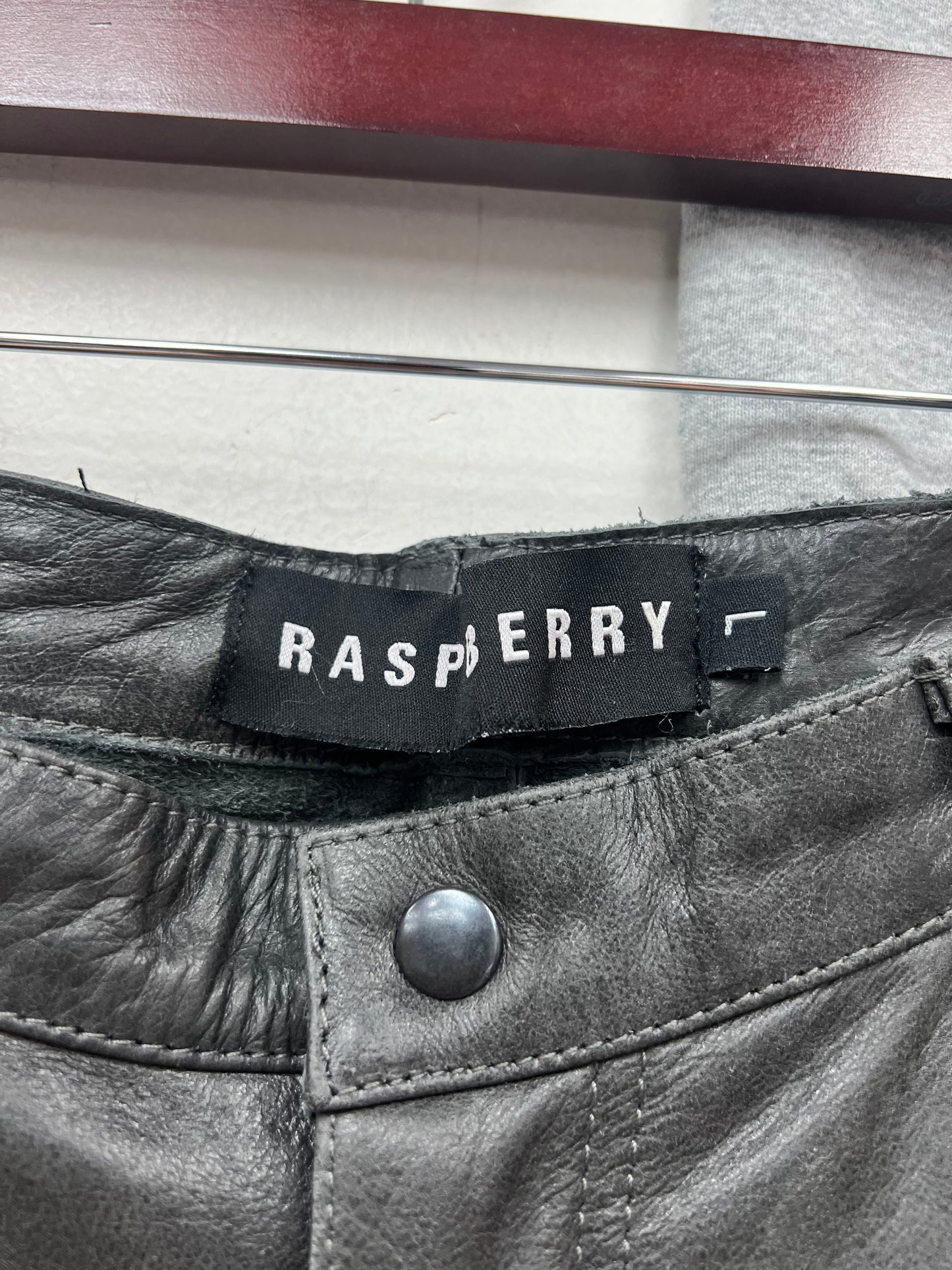 GV Leather Shorts