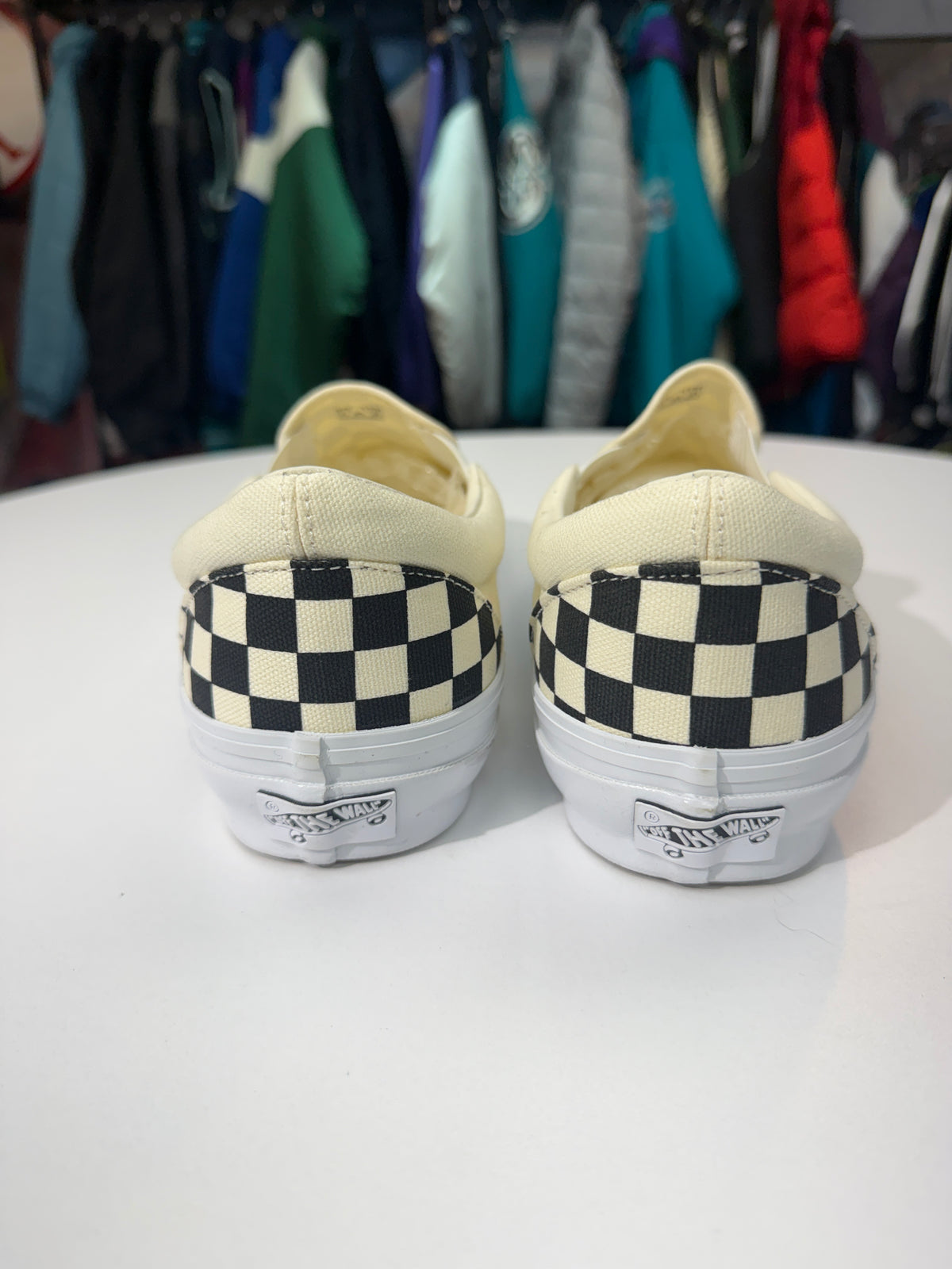 New Vans Checkered Slip On