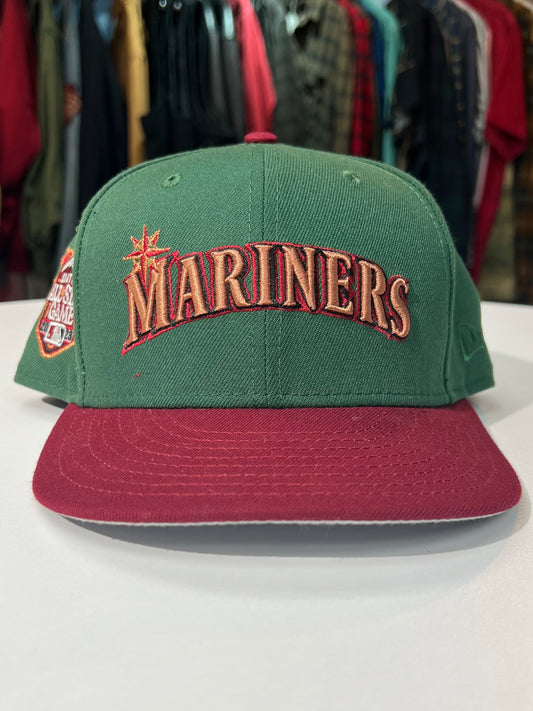 New Era Seattle Mariners ASG Dark Green Brick Red Fitted Cap