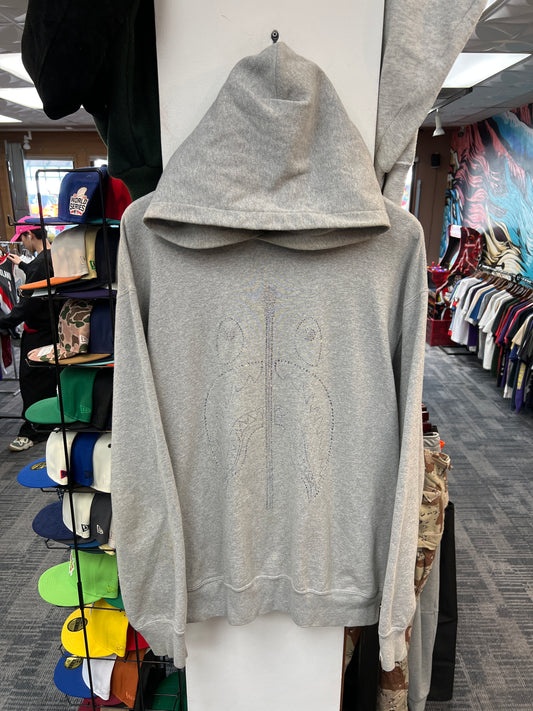Bape x Swarovski Grey Hoodie