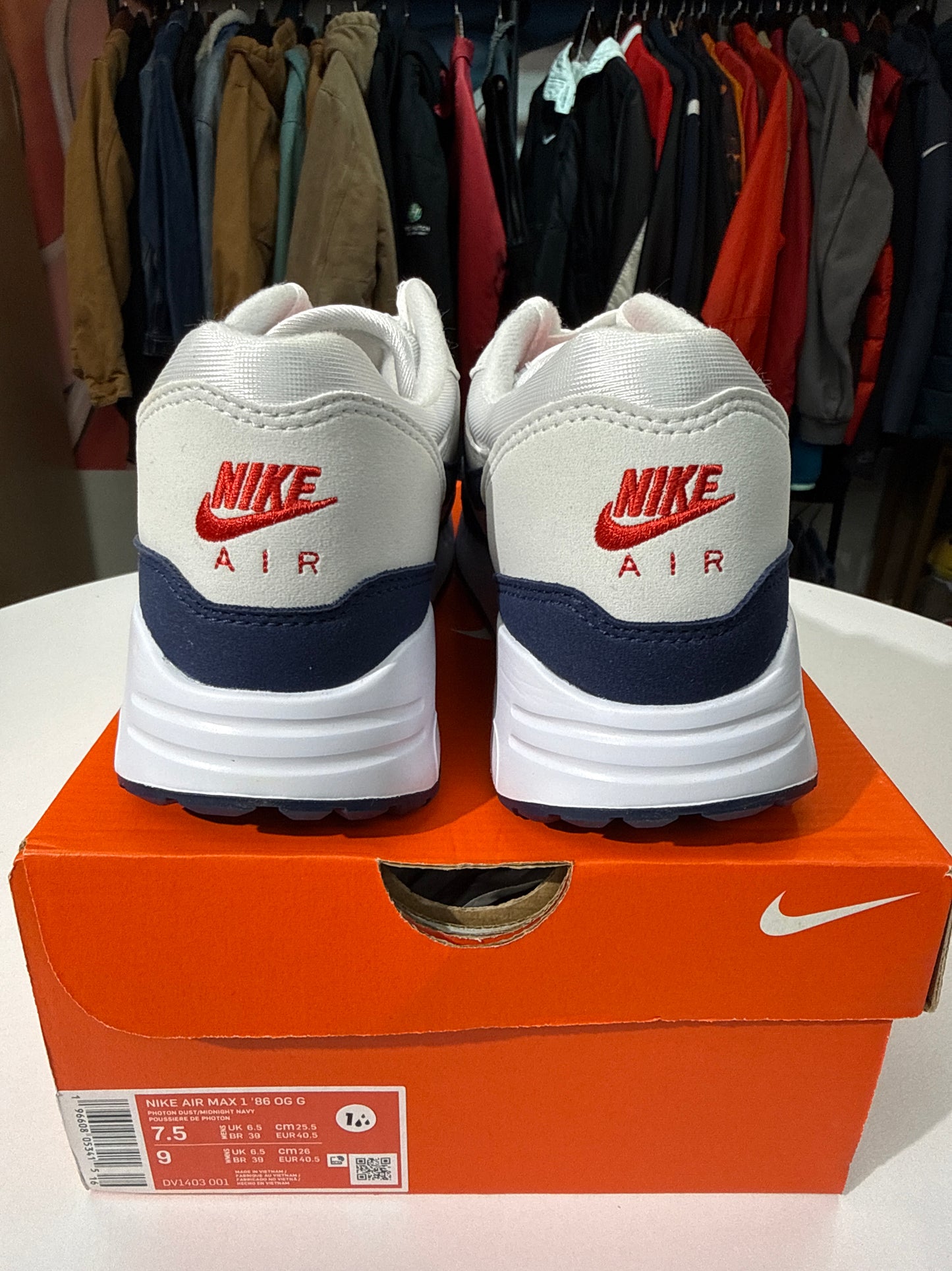 New Air Max 1 ‘86 OG Golf Obsidian
