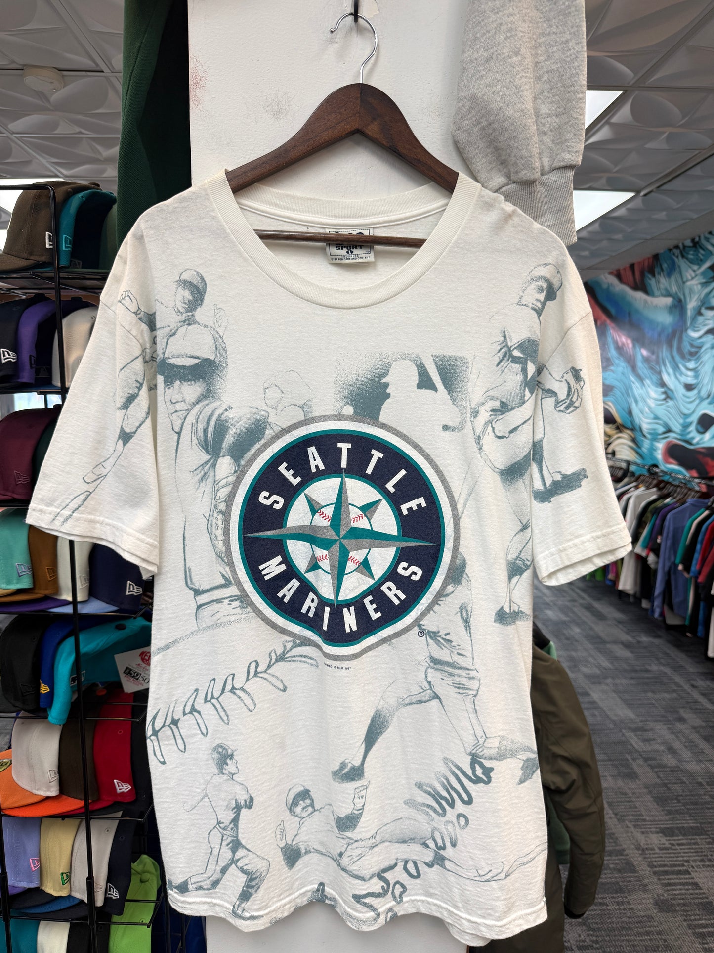Vintage Mariners All Over Tee