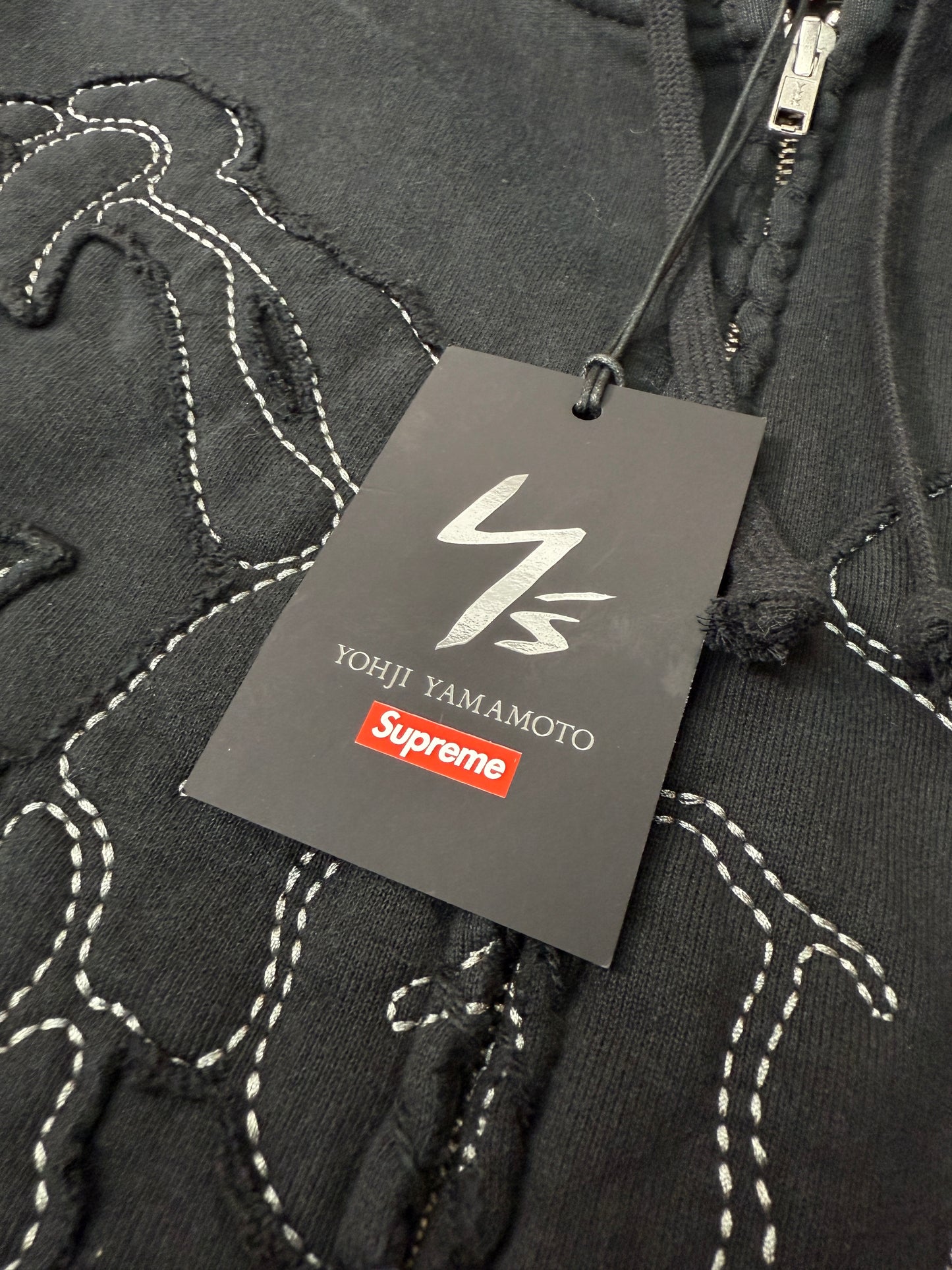 New Supreme Y’s by Yohji Yamamoto Zip Up Hoodie