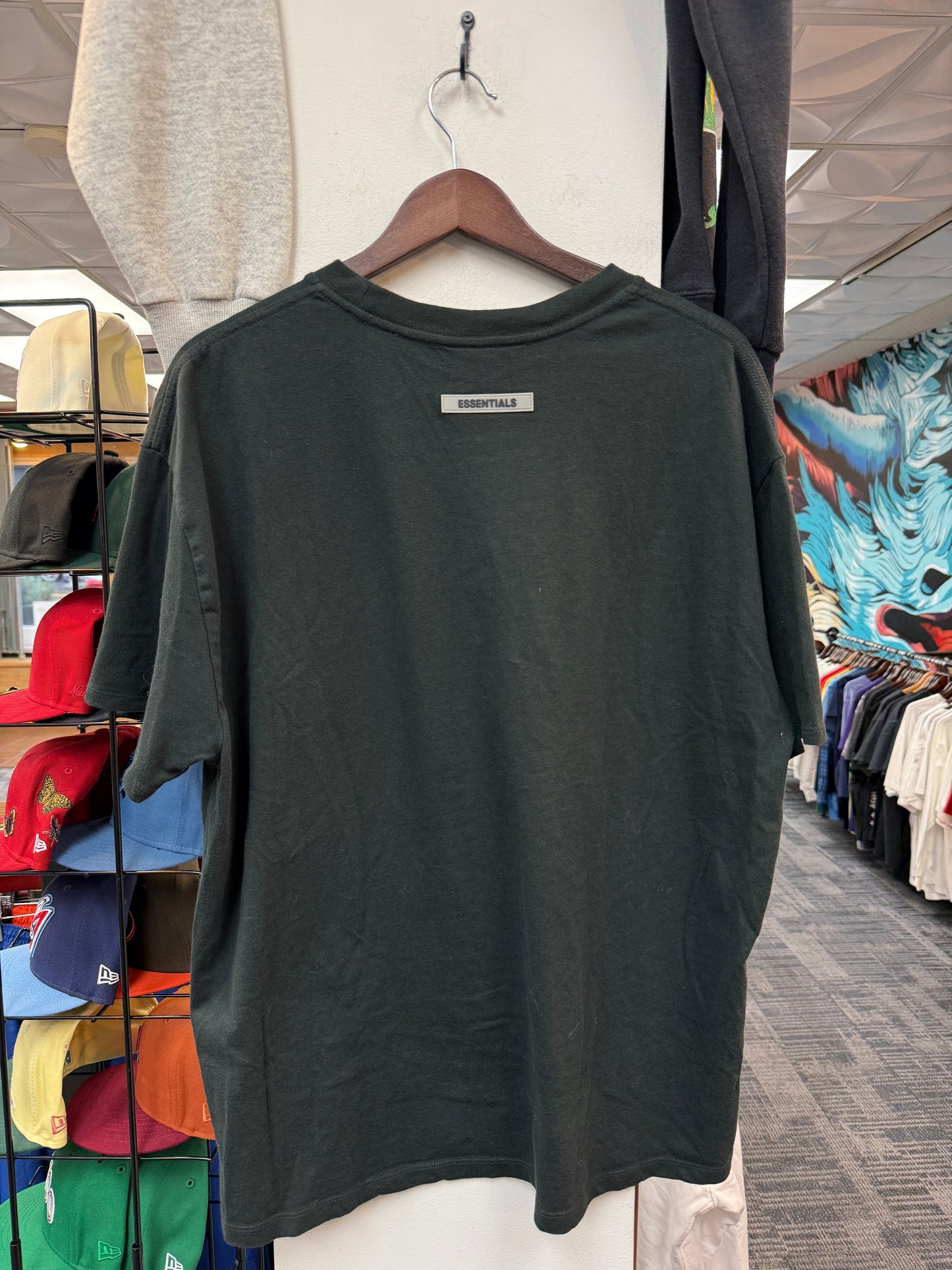 Essentials Black Tee