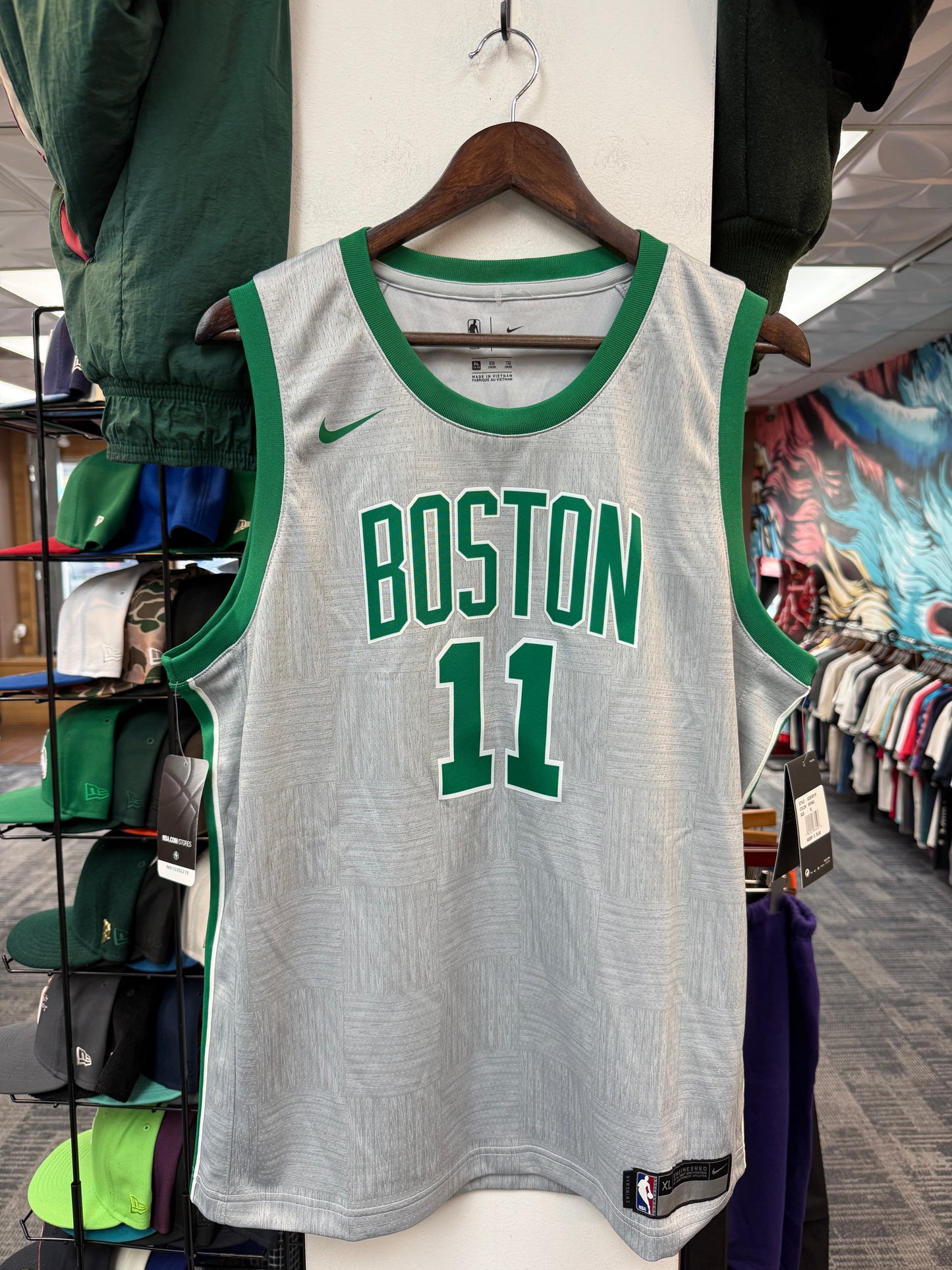 New Boston Celtics Kyrie Jersey