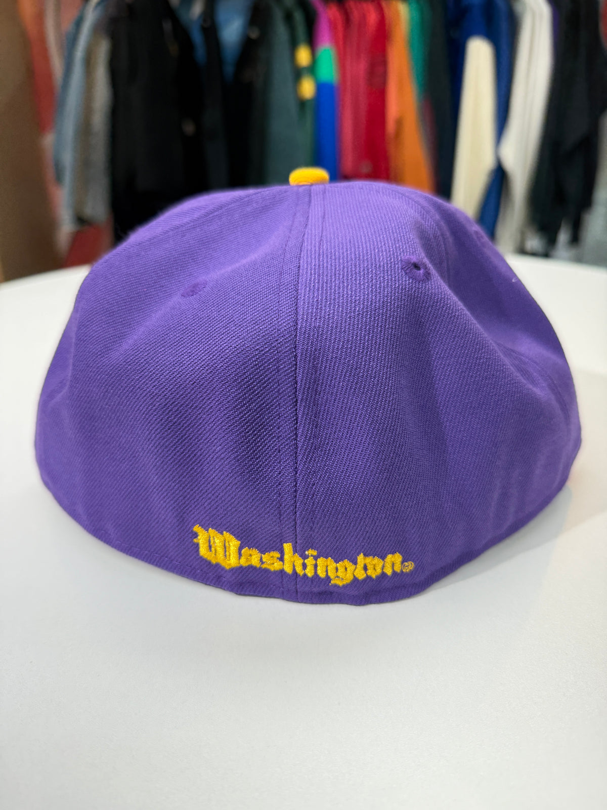 New U of W Purple Fitted Hat