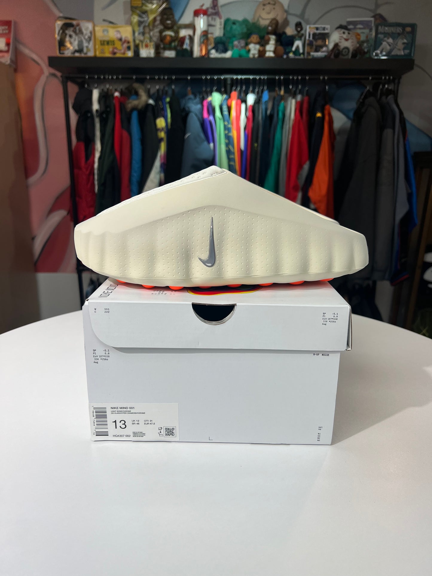 New Nike Mind 001 Slide Light Bone