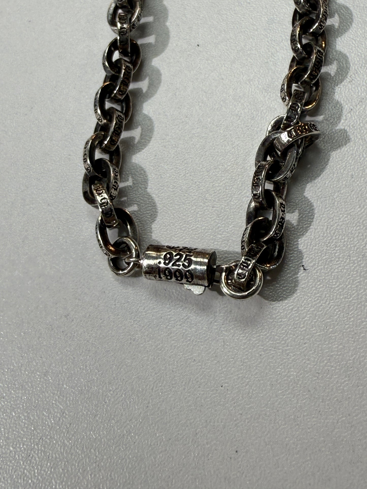 New Chrome Hearts 30” Paper Chain Necklace