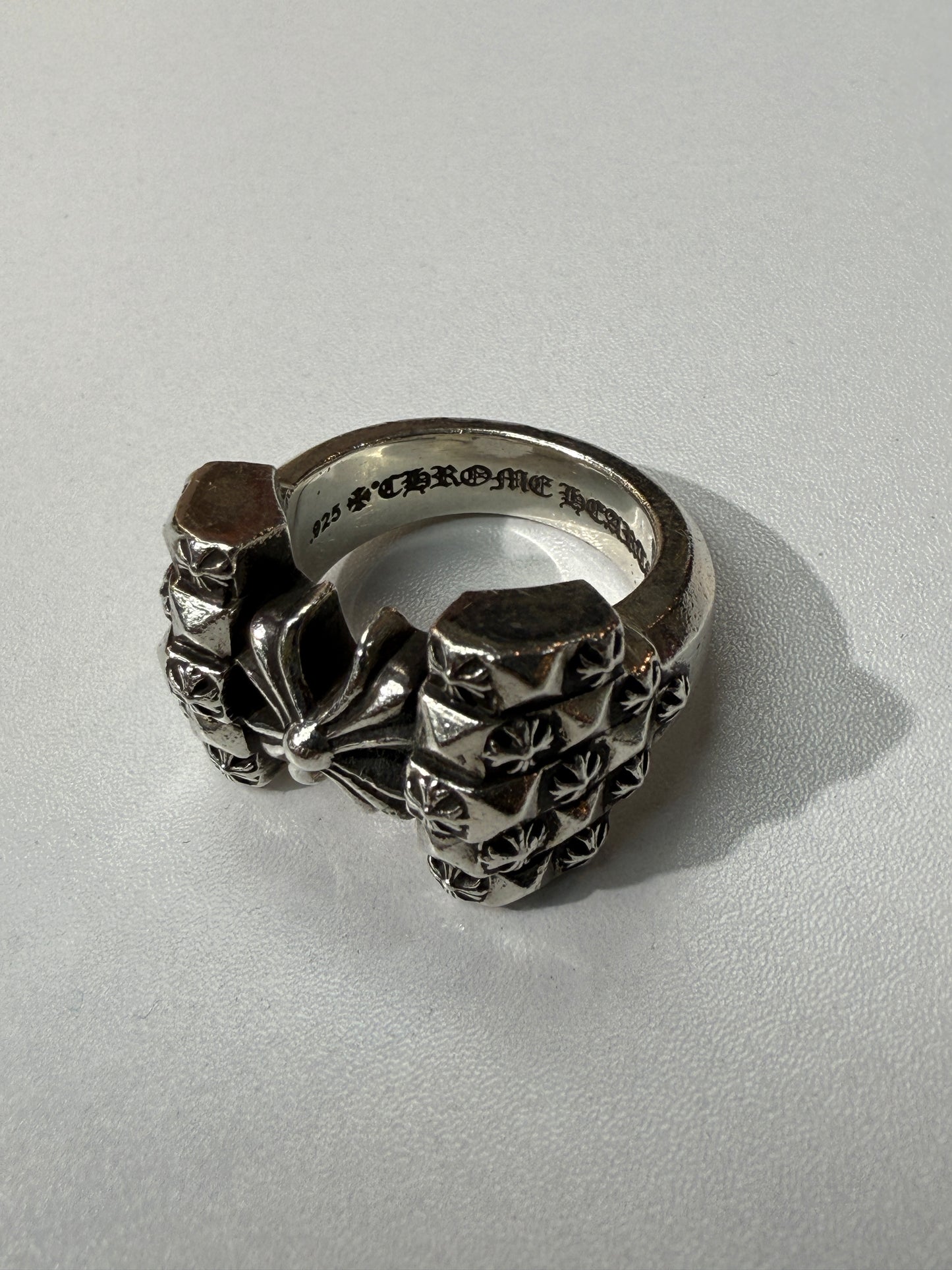 Chrome Hearts Deco Plus Ring