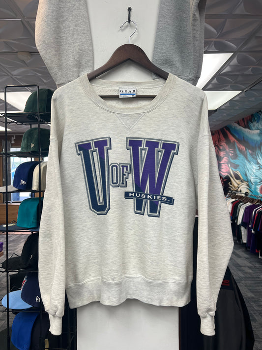 Vintage UW Huskies Crewneck