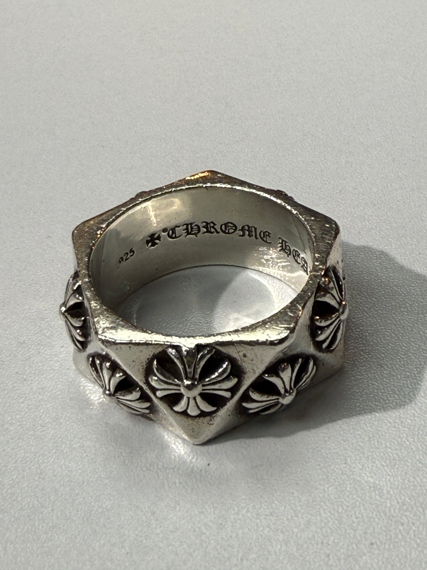 Chrome Hearts Pentagon Plus Ring