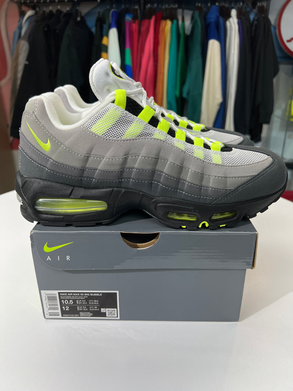 New Air Max 95 OG Big Bubble Neon