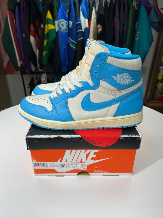 Preowned Jordan 1 Retro High OG UNC Reimagined