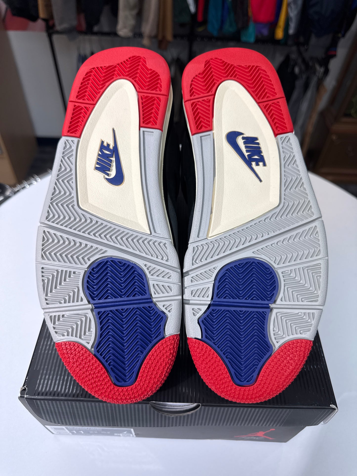 New Jordan 4 Rare Air (White Lettering)