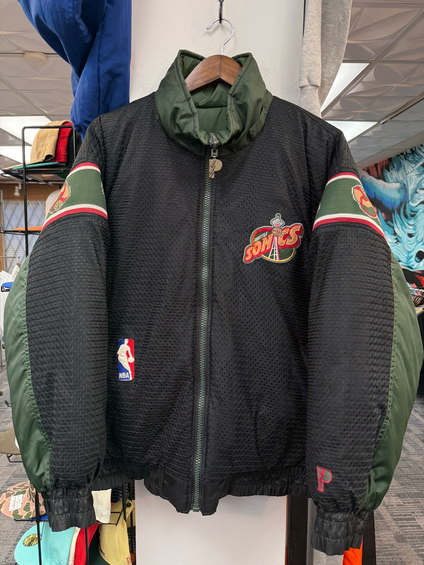Vintage Sonics Reversible Puffer Jacket