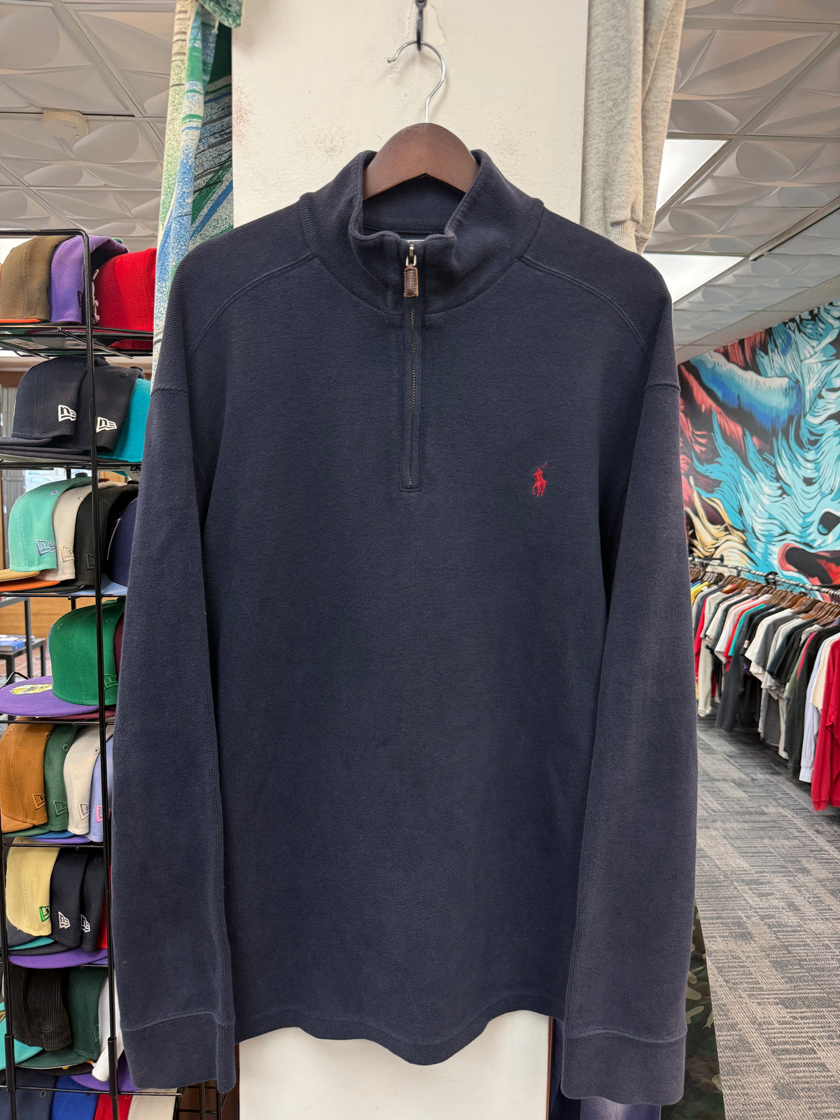 Polo Ralph Lauren Navy Quarter Zip