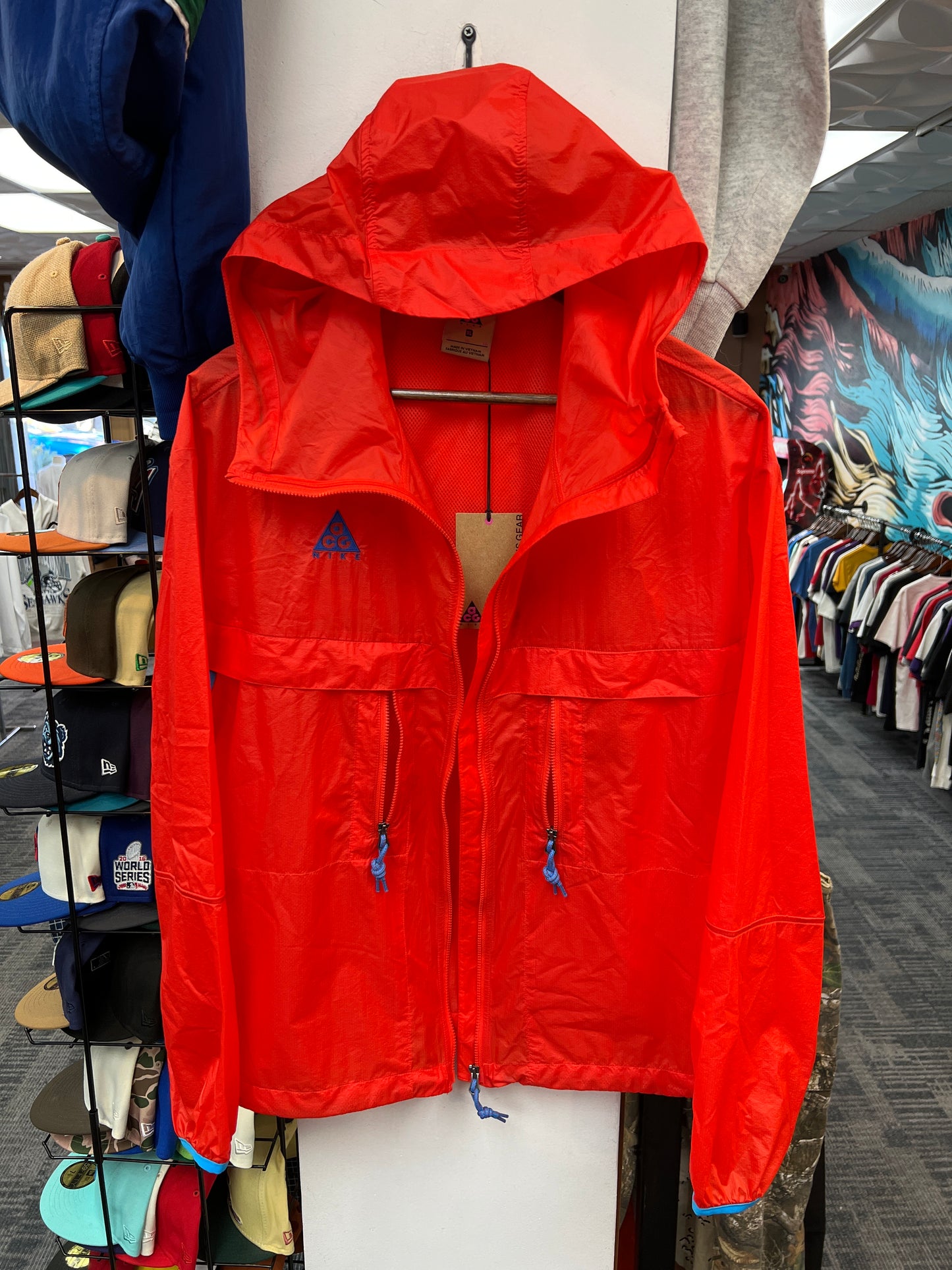 Nike ACG Womens Habanero Red Jacket