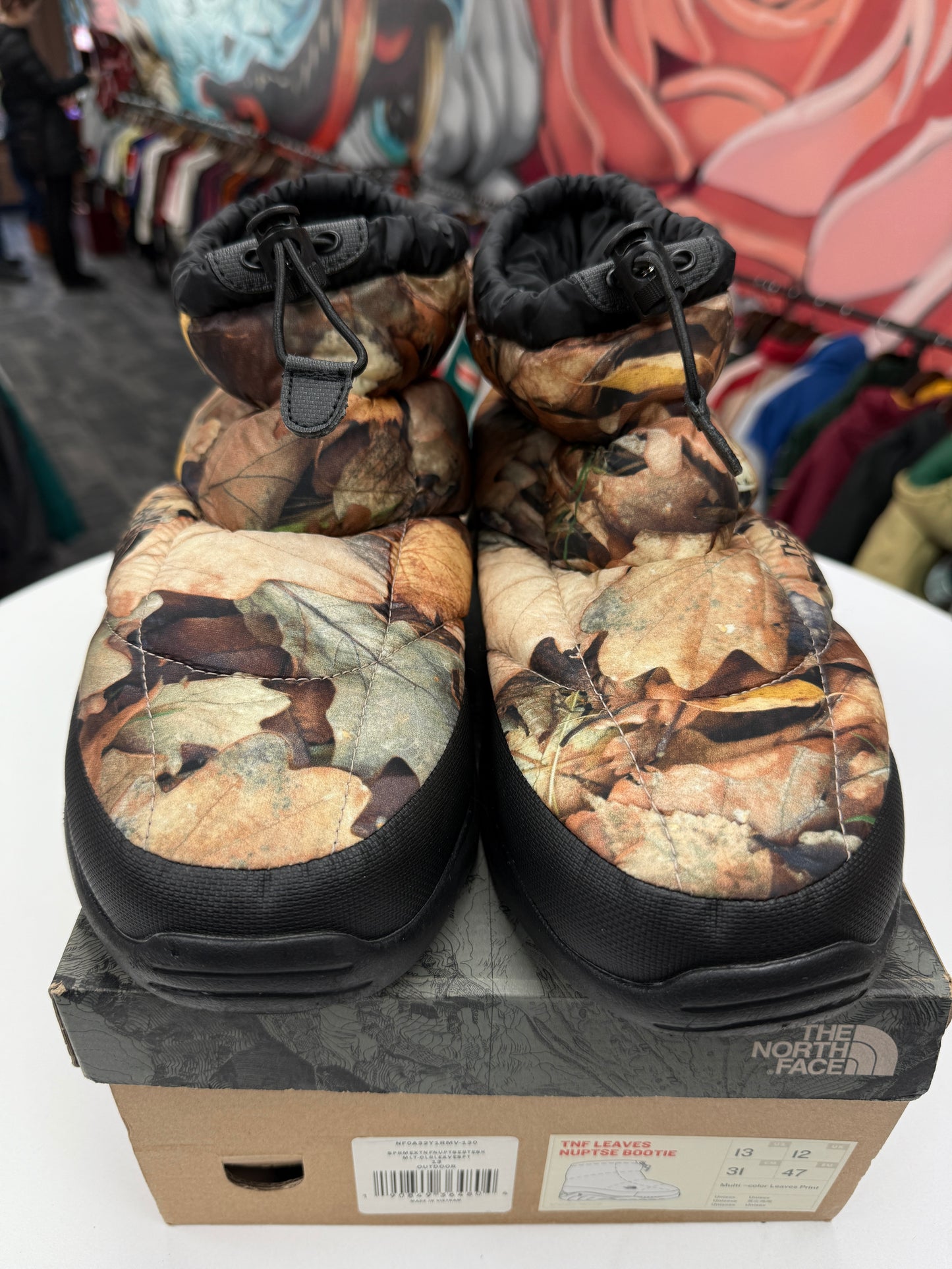 Preowned Supreme Leaves The North Face Nupste Boots