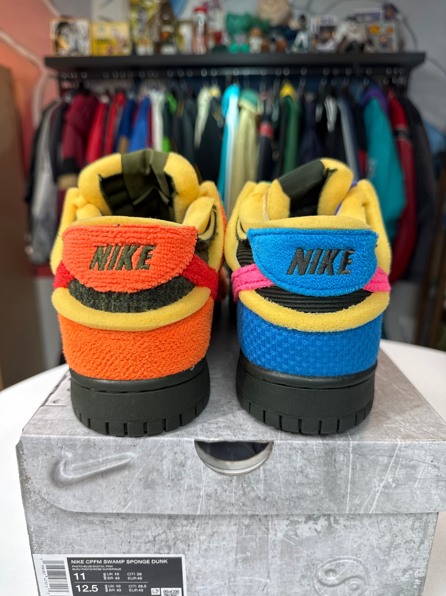 New CPFM Nike Dunk Low Swamp Sponge Photo Blue
