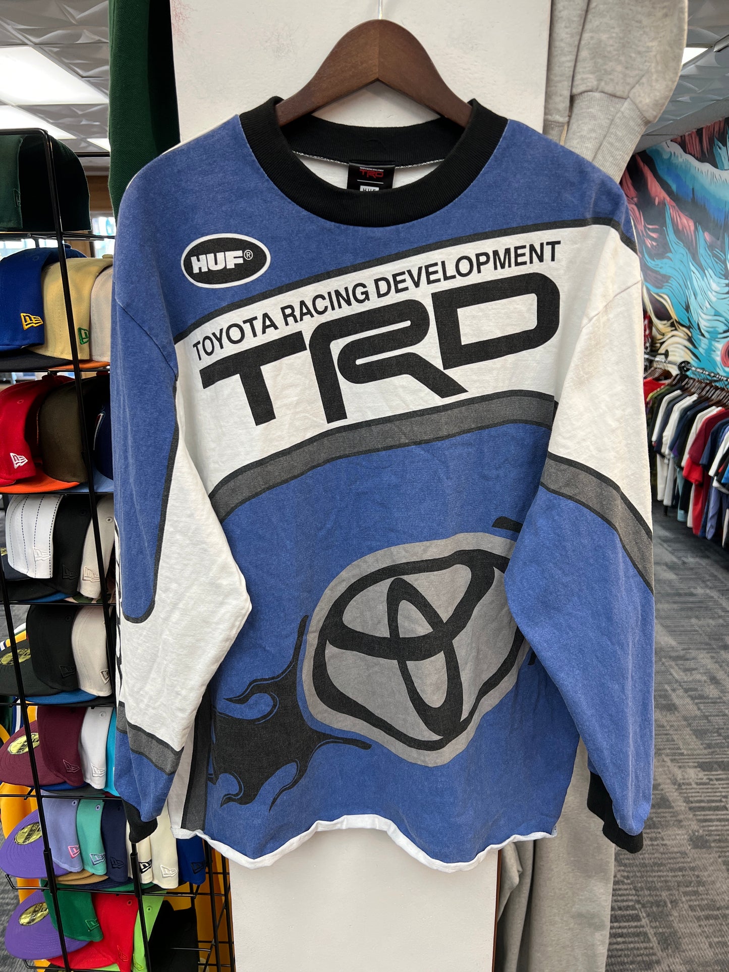 HUF x Toyota TRD Grandstand Long Sleeve Jersey Tee
