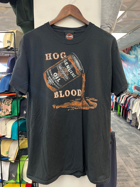 Vintage Harley Davidson Hog Blood Tee