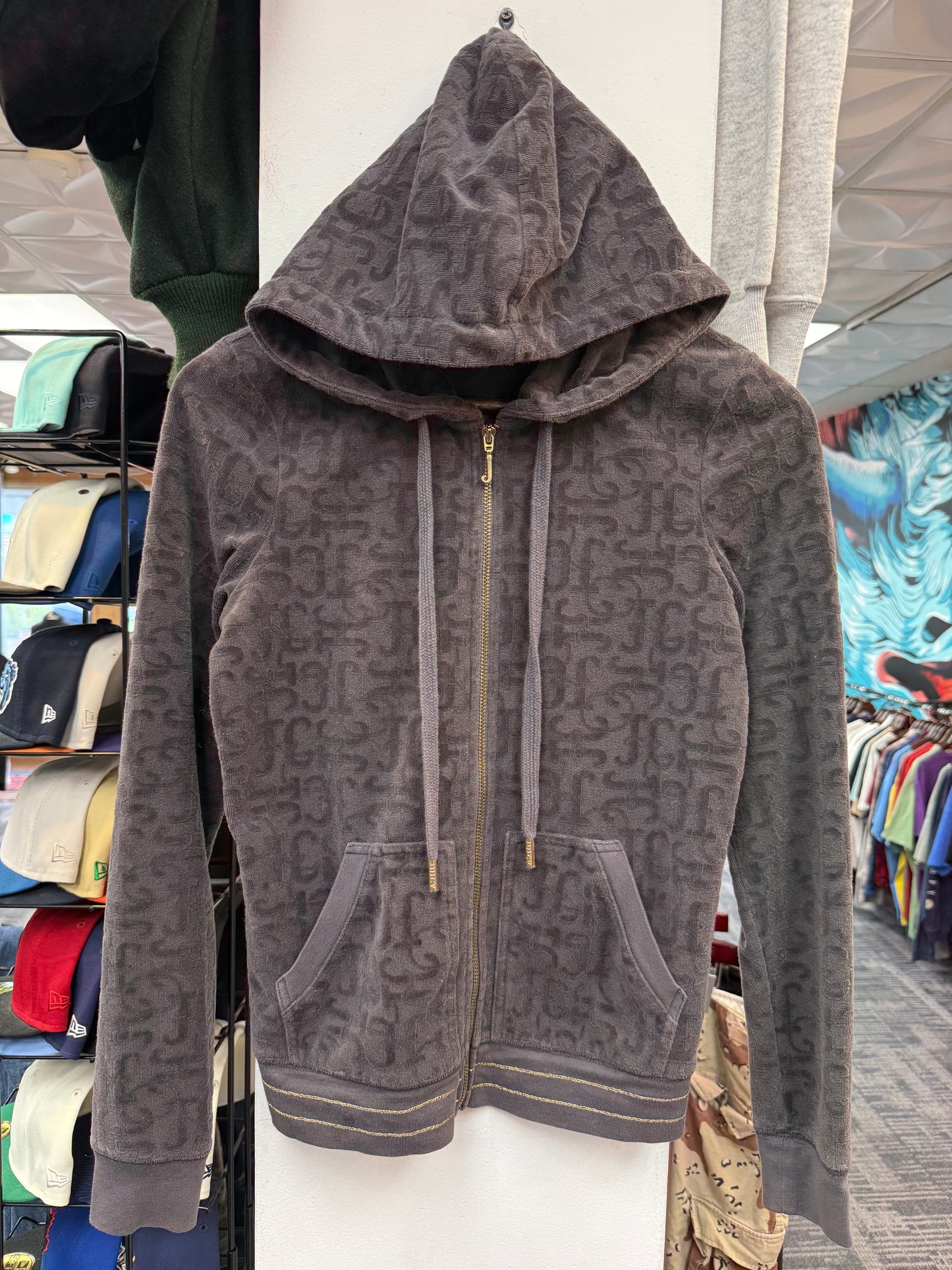 Y2K Juicy Coture Velour Hoodie