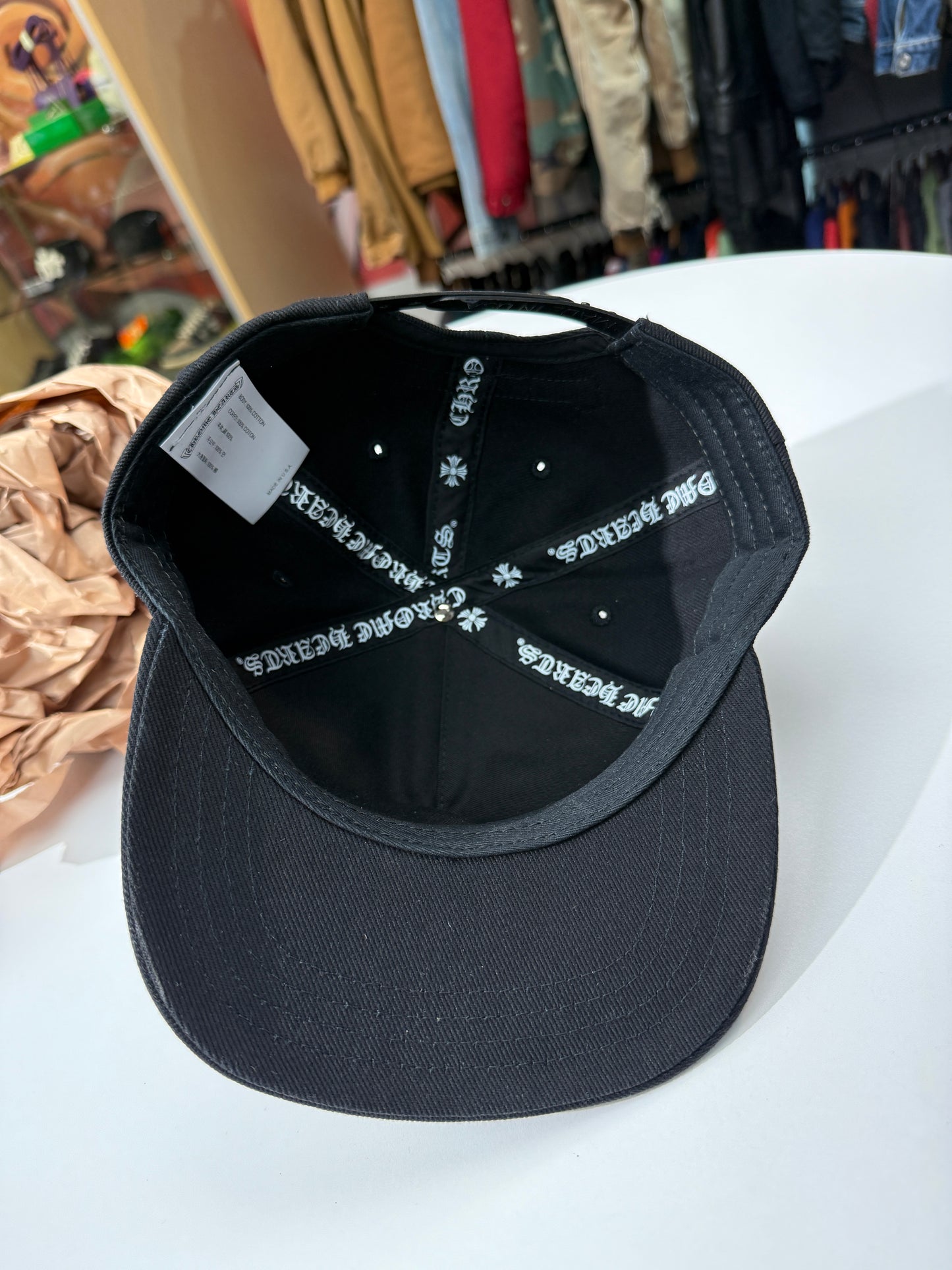 New Chrome Hearts RS3 Denim Baseball Hat