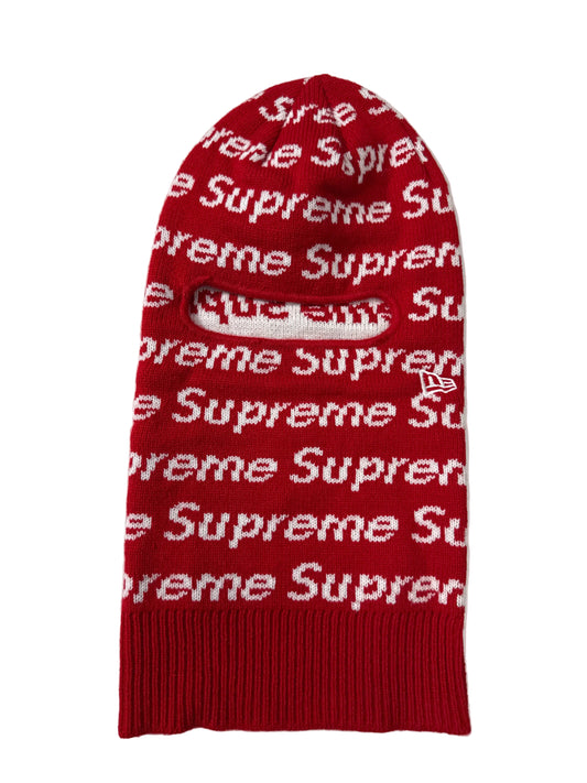 New Supreme New Era Repeat Balaclava Red