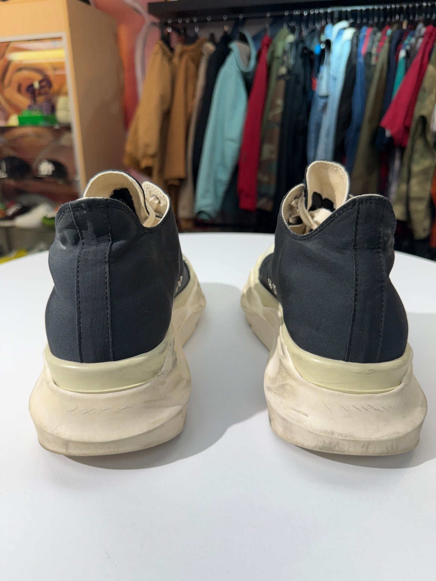 Preowned Rick Owens DRKSHDW Abstract Low