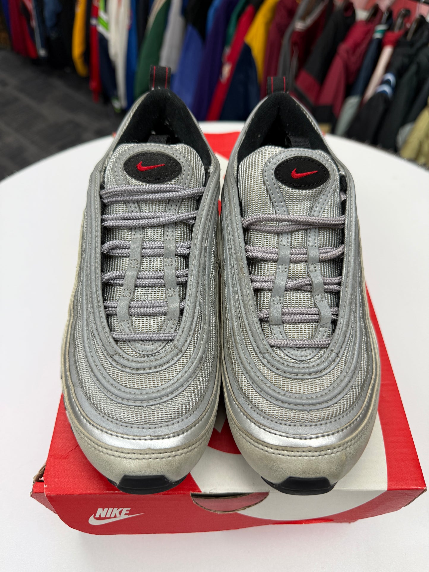 Preowned Nike Air Max 97 Silver Bullet