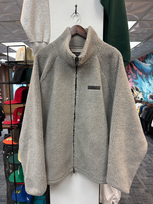 Essentials ‘Grey’ Full Zip Fleece