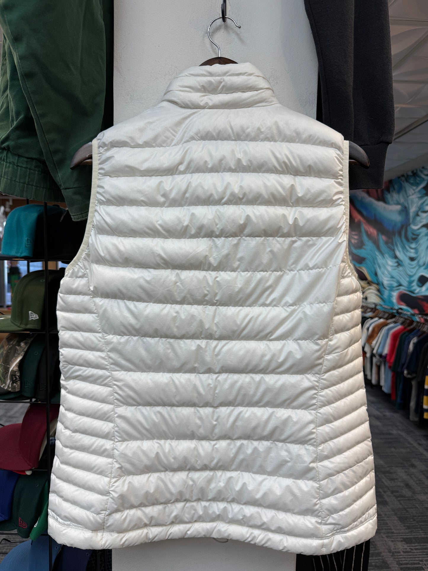 Patagonia White Puffer Vest
