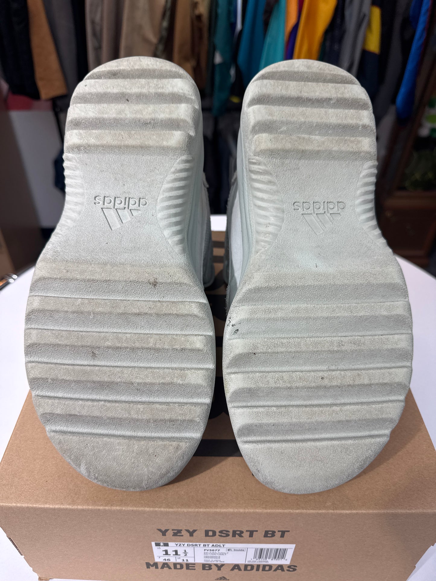 Preowned YZY Desert Boot Salt