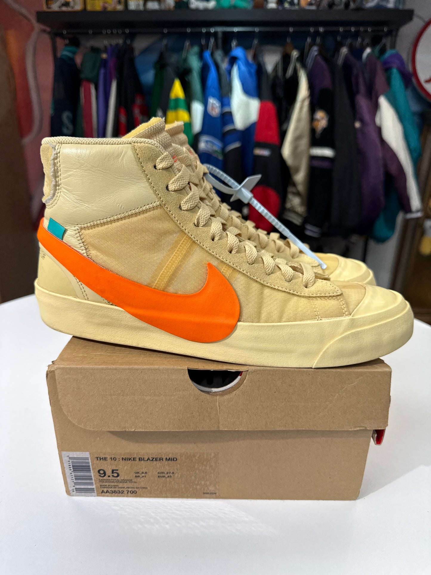 Preowned Off-White Nike Blazer Mid All Hallow’s Eve
